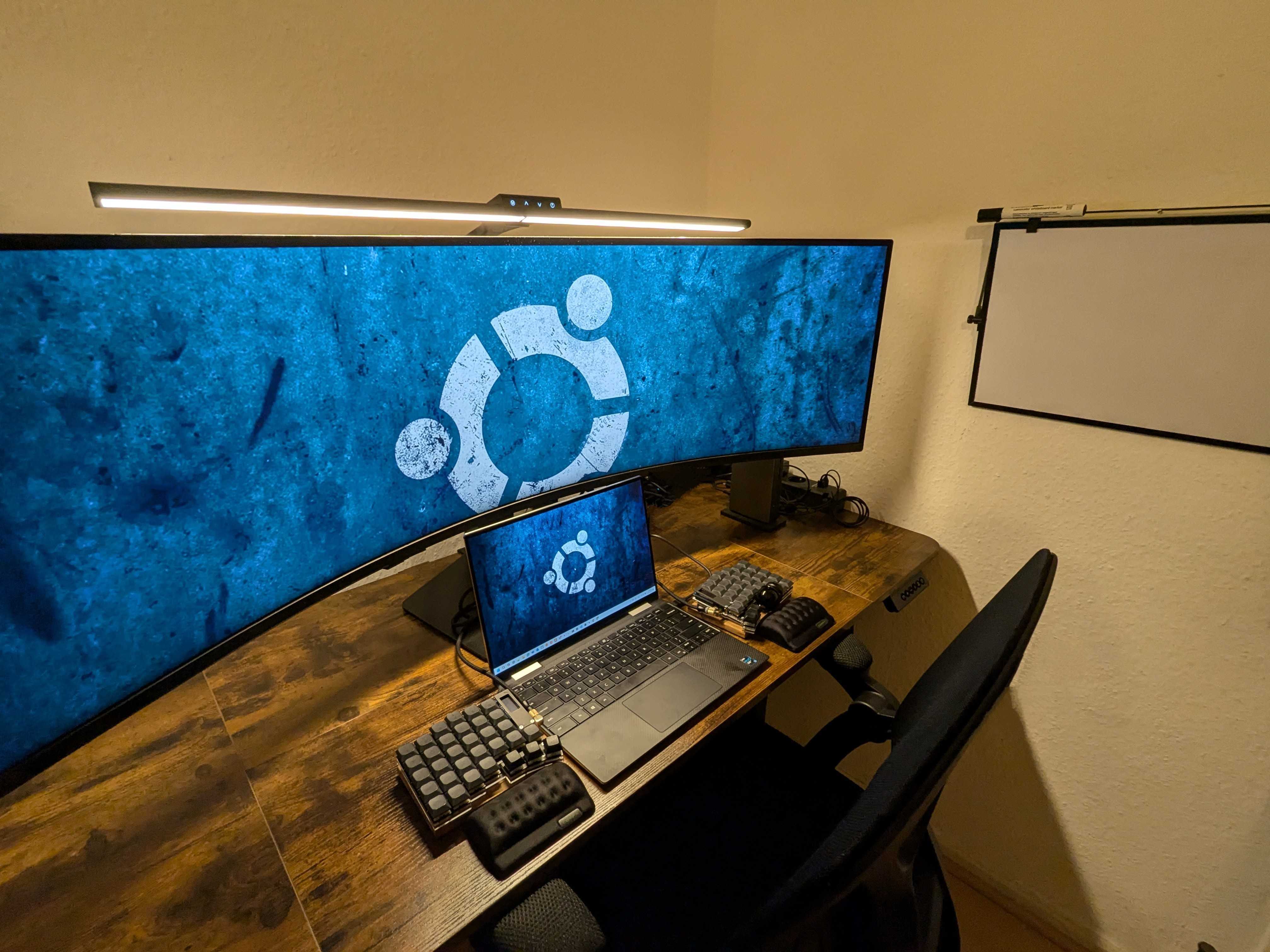 My workspace setup 1